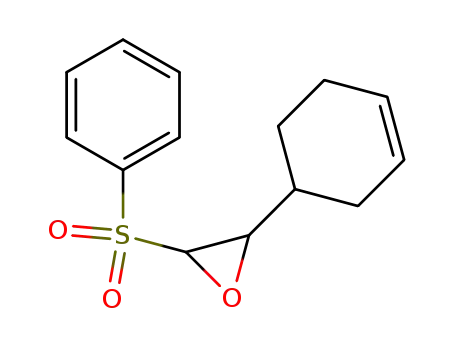 Oxirane, 2-(3-cyclohexen-1-yl)-3-(phenylsulfonyl)-