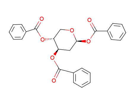 Tri-O-benzoyl-2-deoxy-β-D-threo-pentopyranose