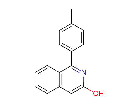 Molecular Structure of 61561-63-5 (3(2H)-Isoquinolinone, 1-(4-methylphenyl)-)