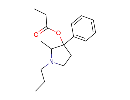 2-메틸-3-페닐-1-프로필-피롤리딘-3-올, 프로파노에이트