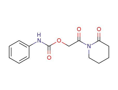 1-(phenylcarbamoyloxy-acetyl)-piperidin-2-one