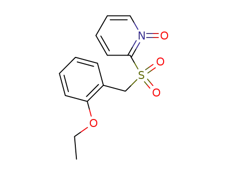 Pyridine, 2-[[(2-ethoxyphenyl)methyl]sulfonyl]-, 1-oxide