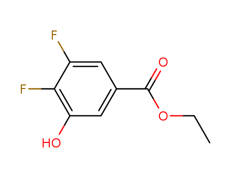 Benzoic acid, 3,4-difluoro-5-hydroxy-, ethyl ester