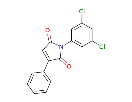 Molecular Structure of 27035-11-6 (1H-Pyrrole-2,5-dione, 1-(3,5-dichlorophenyl)-3-phenyl-)
