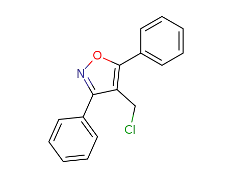 Isoxazole, 4-(chloromethyl)-3,5-diphenyl-