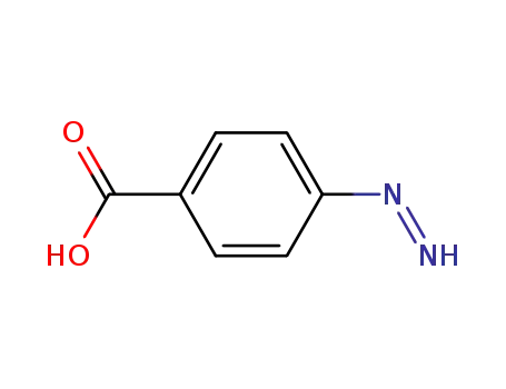 Molecular Structure of 54952-15-7 (Benzoic acid, 4-diazenyl- (9CI))