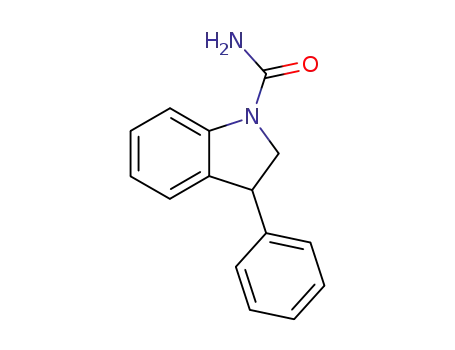 Molecular Structure of 62236-36-6 (1H-Indole-1-carboxamide, 2,3-dihydro-3-phenyl-)