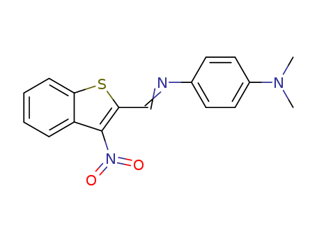 1,4-Benzenediamine, N,N-dimethyl-N'-[(3-nitrobenzo[b]thien-2-yl)methylene]-
