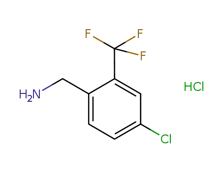 Benzenemethanamine, 4-chloro-2-(trifluoromethyl)-, hydrochloride