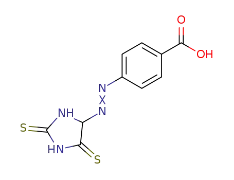 5-(4-Carboxy-phenylazo)-2,4-dithio-hydantoin