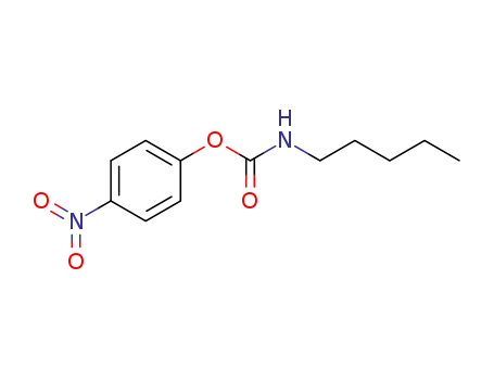 Molecular Structure of 63321-51-7 (Carbamic acid, pentyl-, 4-nitrophenyl ester)