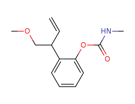 [2-(1-methoxybut-3-en-2-yl)phenyl] N-methylcarbamate