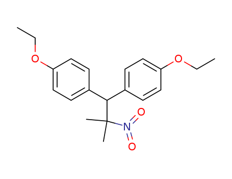 Benzene, 1,1'-(2-methyl-2-nitropropylidene)bis[4-ethoxy-