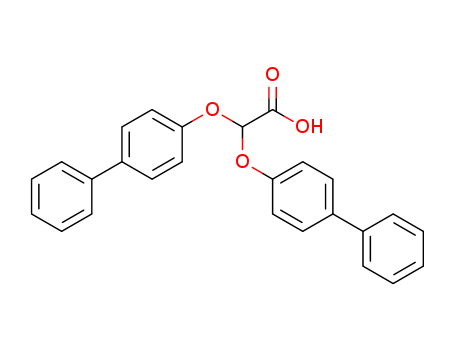 2,2-bis(4-phenylphenoxy)acetic acid