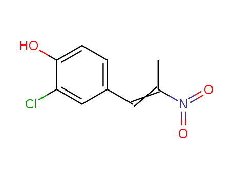 2-Chloro-4-(2-nitroprop-1-en-1-yl)phenol