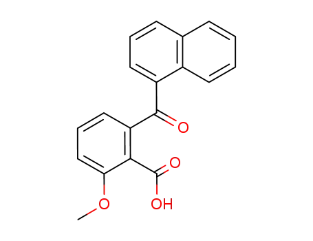 2-Methoxy-6-(naphthalene-1-carbonyl)benzoic acid