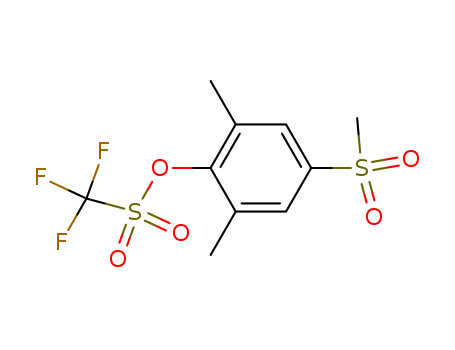 Methanesulfonic acid, trifluoro-, 2,6-dimethyl-4-(methylsulfonyl)phenyl  ester