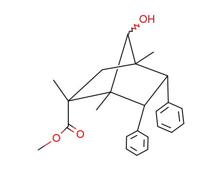Bicyclo[2.2.1]heptane-2-carboxylic acid,
7-hydroxy-1,2,4-trimethyl-5,6-diphenyl-, methyl ester