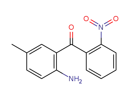 Molecular Structure of 61871-79-2 (Methanone, (2-amino-5-methylphenyl)(2-nitrophenyl)-)