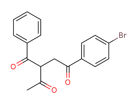 Molecular Structure of 61668-31-3 (1,4-Pentanedione, 3-benzoyl-1-(4-bromophenyl)-)