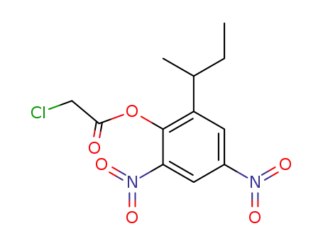 2-s-Butyl-4,6-dinitrophenyl-chloracetat