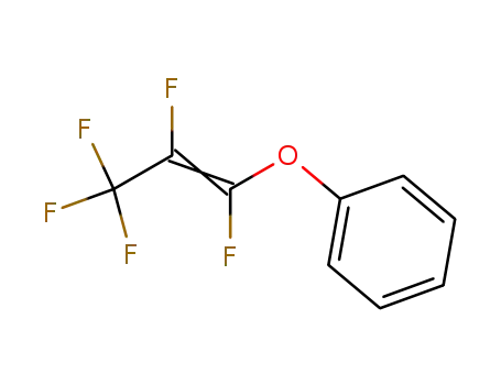 Molecular Structure of 58334-49-9 (Benzene, [(1,2,3,3,3-pentafluoro-1-propenyl)oxy]-)