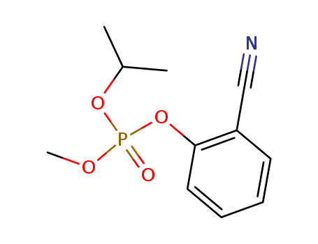 Phosphoric acid, 2-cyanophenyl methyl 1-methylethyl ester