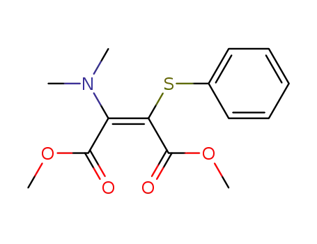 2-Butenedioic acid, 2-(dimethylamino)-3-(phenylthio)-, dimethyl ester,
(Z)-