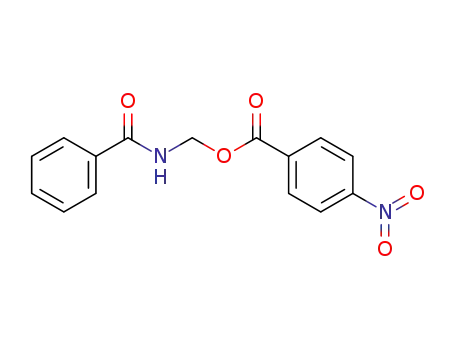 Molecular Structure of 61652-84-4 (Benzamide, N-[[(4-nitrobenzoyl)oxy]methyl]-)