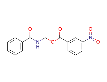 Benzamide, N-[[(3-nitrobenzoyl)oxy]methyl]-