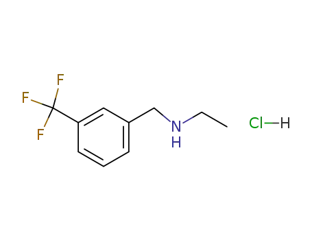 Molecular Structure of 90388-99-1 (Benzenemethanamine, N-ethyl-3-(trifluoromethyl)-)