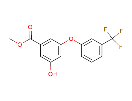 3-HYDROXY-5-(3-TRIFLUOROMETHYL-PHENOXY)-BENZOIC ACID METHYL ESTER