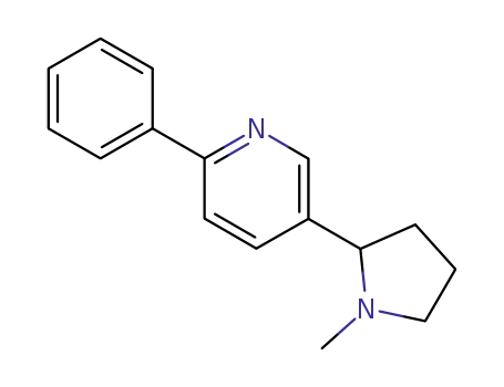 5-(1-methyl-pyrrolidin-2-yl)-2-phenyl-pyridine