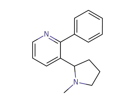 3-(1-methyl-pyrrolidin-2-yl)-2-phenyl-pyridine