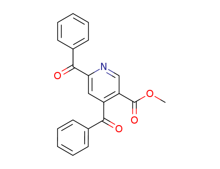 3-Pyridinecarboxylic acid, 4,6-dibenzoyl-, methyl ester