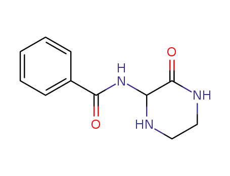 Molecular Structure of 62758-28-5 (Benzamide, N-(3-oxo-2-piperazinyl)-)