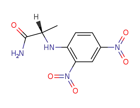 Propanamide, 2-[(2,4-dinitrophenyl)amino]-, (S)-