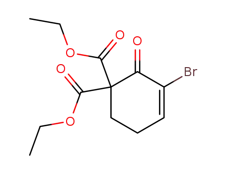 3-Cyclohexene-1,1-dicarboxylic acid, 3-bromo-2-oxo-, diethyl ester