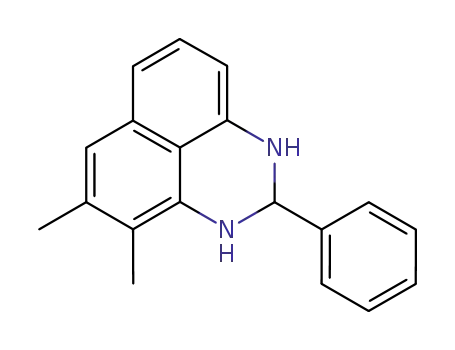 Molecular Structure of 61903-81-9 (1H-Perimidine, 2,3-dihydro-4,5-dimethyl-2-phenyl-)