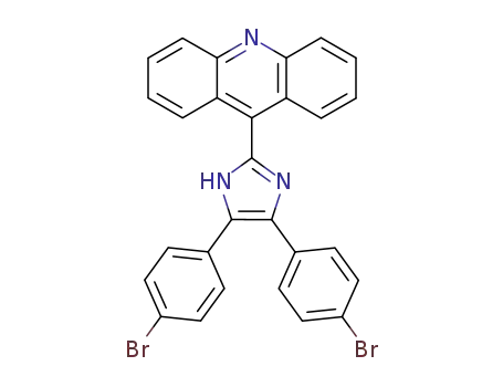 Molecular Structure of 49573-11-7 (Acridine, 9-[4,5-bis(4-bromophenyl)-1H-imidazol-2-yl]-)