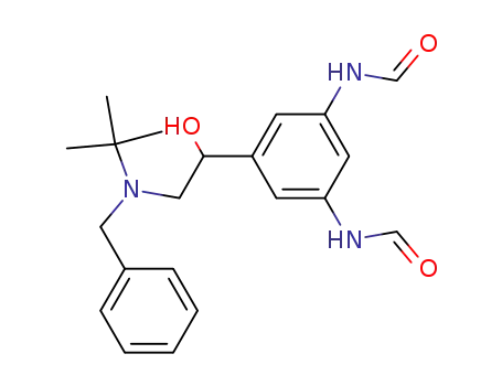 Formamide,
N,N'-[5-[2-[(1,1-dimethylethyl)(phenylmethyl)amino]-1-hydroxyethyl]-1,3-
phenylene]bis-