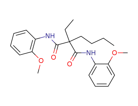 Propanediamide, N,N'-bis(2-methoxyphenyl)-2-butyl-2-ethyl-