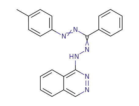 Molecular Structure of 67073-41-0 (1(2H)-Phthalazinone, [[(4-methylphenyl)azo]phenylmethylene]hydrazone)