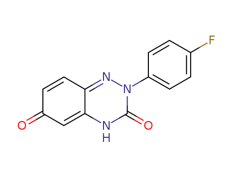 1,2,4-Benzotriazine-3,6(2H,4H)-dione, 2-(4-fluorophenyl)-