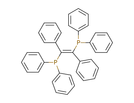 Molecular Structure of 65282-01-1 (Phosphine, (1,2-diphenyl-1,2-ethenediyl)bis[diphenyl-)