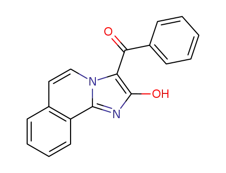 Molecular Structure of 62471-97-0 (Methanone, (2-hydroxyimidazo[2,1-a]isoquinolin-3-yl)phenyl-)