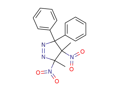 3H-Pyrazole, 4,5-dihydro-3,4-dimethyl-3,4-dinitro-5,5-diphenyl-