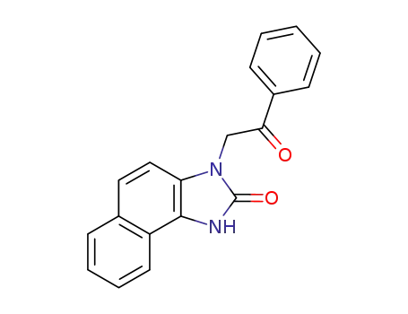 Molecular Structure of 36190-85-9 (3-(2-oxo-2-phenyl-ethyl)-1,3-dihydro-naphtho[1,2-<i>d</i>]imidazol-2-one)