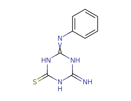 1,3,5-Triazine-2(1H)-thione, 4-amino-6-(phenylamino)-