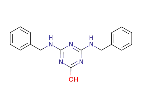 1,3,5-Triazin-2(1H)-one, 4,6-bis[(phenylmethyl)amino]-